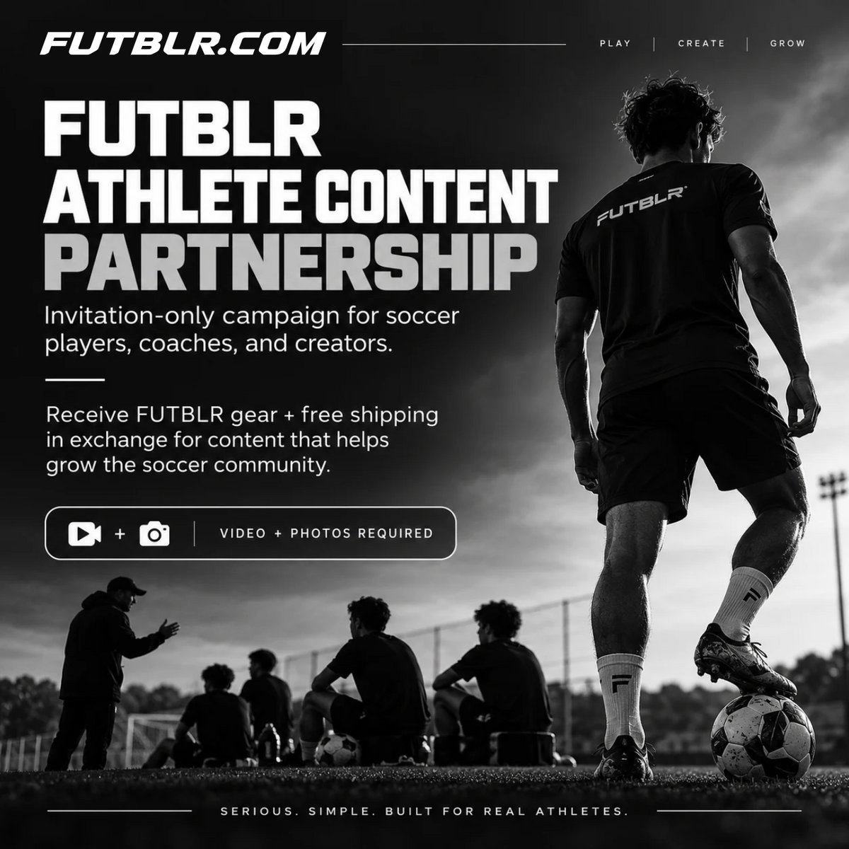 FUTBLR | Athlete Content Partnership