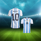 Argentina MESSI #10 World Cup Champion Edition Jersey Home 2022