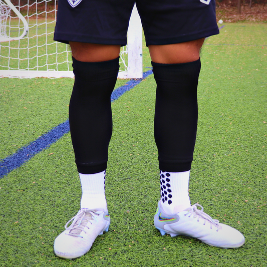 Black Soccer Leg Sleeve
