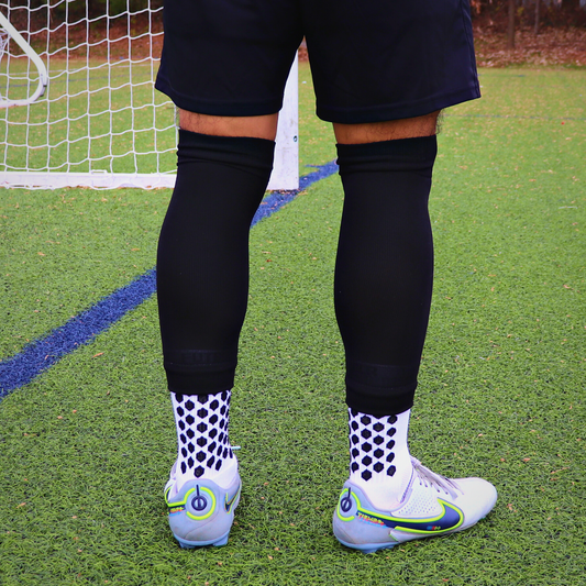 Black Soccer Leg Sleeve
