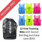 FREE Training Bibs set of 12 with a Soccer Ball Bag Purchase