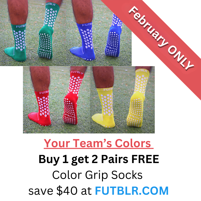 Buy 1 Get 2 Pairs FREE Color Grip Socks