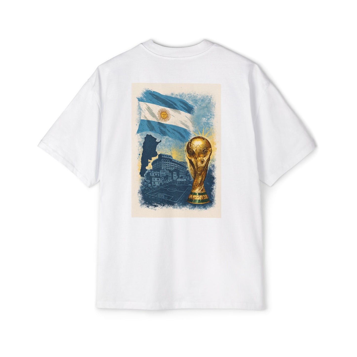 Futbol + Faith | Argentina Heavy Tee
