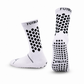 White FUTBLR Grip Socks