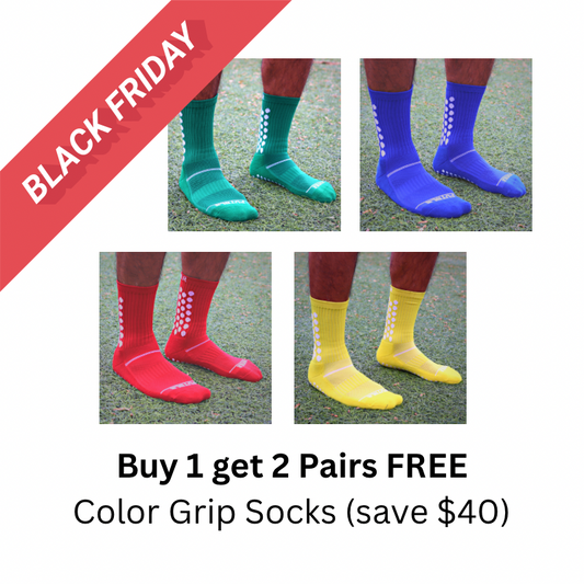 Colored Grip Socks