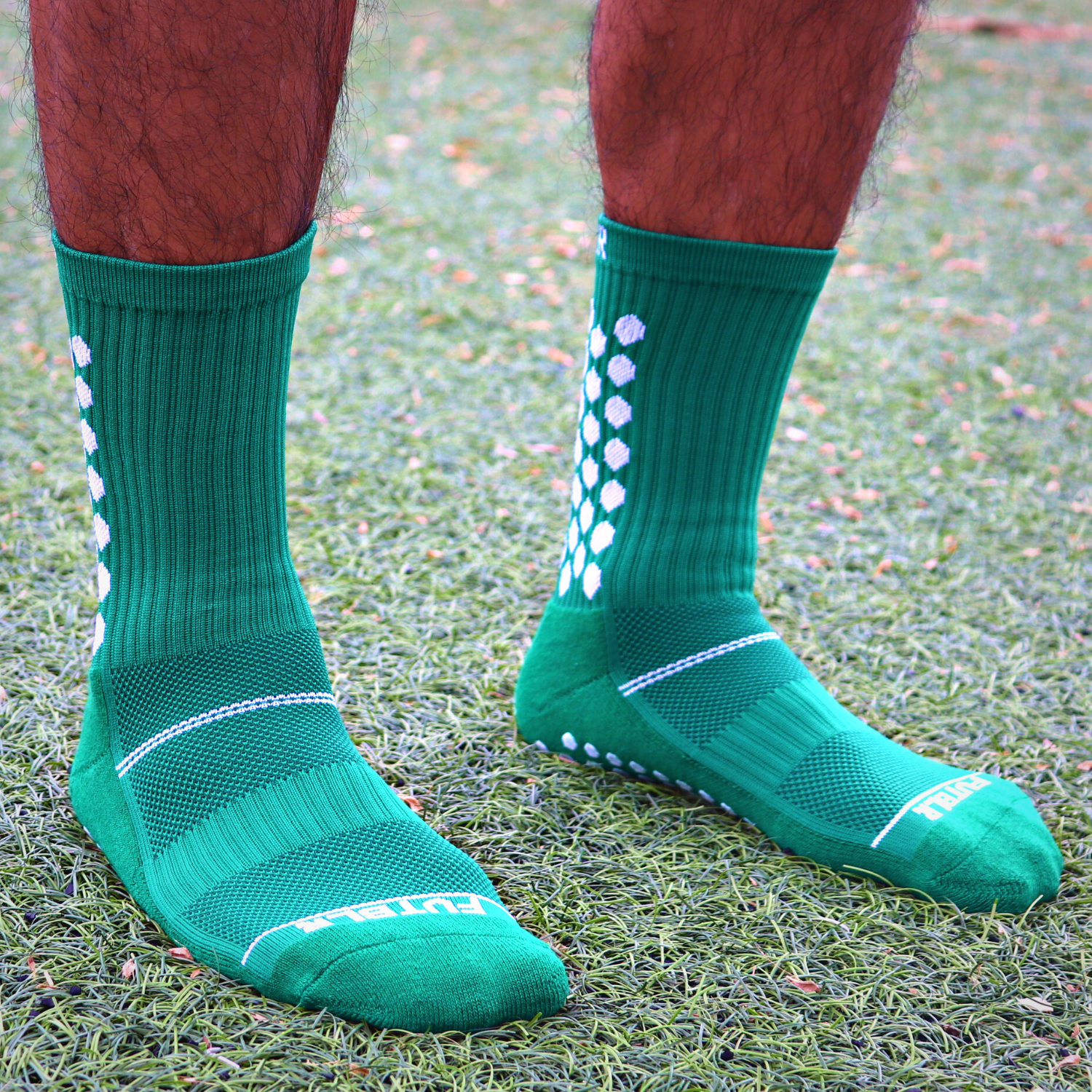 Dark Green Maestro Grip Socks